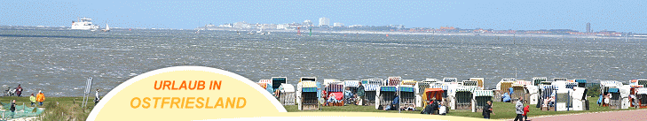 Herzlich willkommen in Norddeich, dem Kstenbadeort an der ostfriesischen Nordseekste...